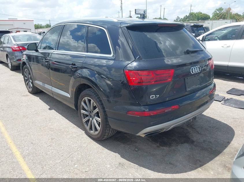 Vin: wa1lhaf74jd030669, lot: 45828305, audi q7 2.0t premium 20183
