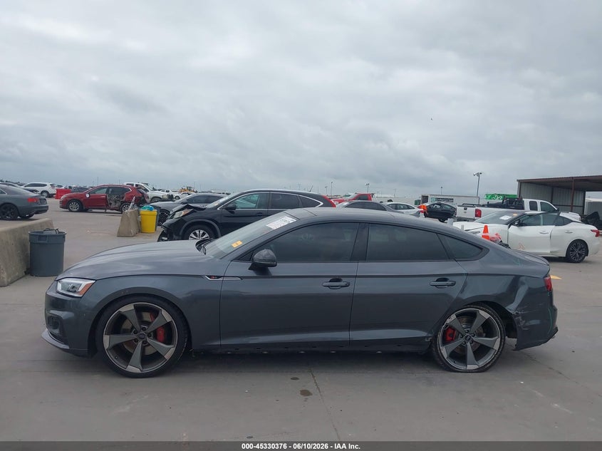 2019 Audi S5 3.0T Premium VIN: WAUC4CF54KA075817 Lot: 45330376