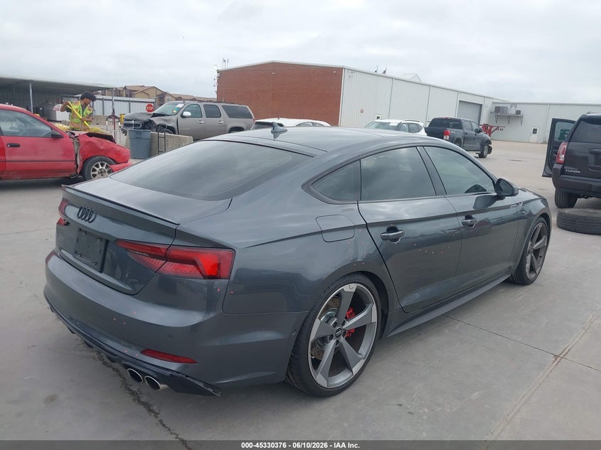 Vin: wauc4cf54ka075817, lot: 45828314, audi s5 3.0t premium 20194