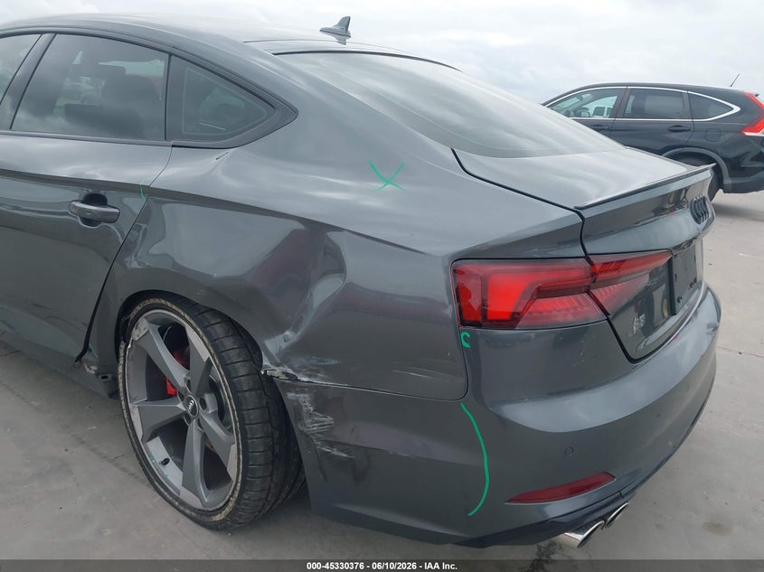 2019 Audi S5 3.0T Premium VIN: WAUC4CF54KA075817 Lot: 45330376