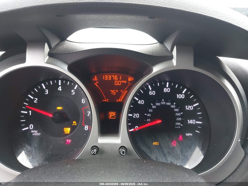 2012 Nissan Juke Sl VIN: JN8AF5MV6CT114873 Lot: 45330389