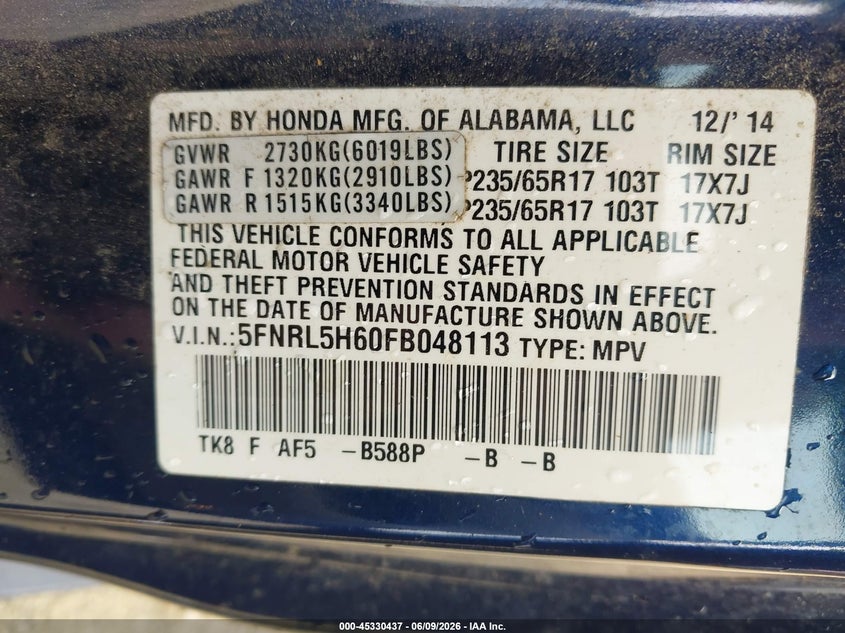 AtlanticExpress - Honda Odyssey