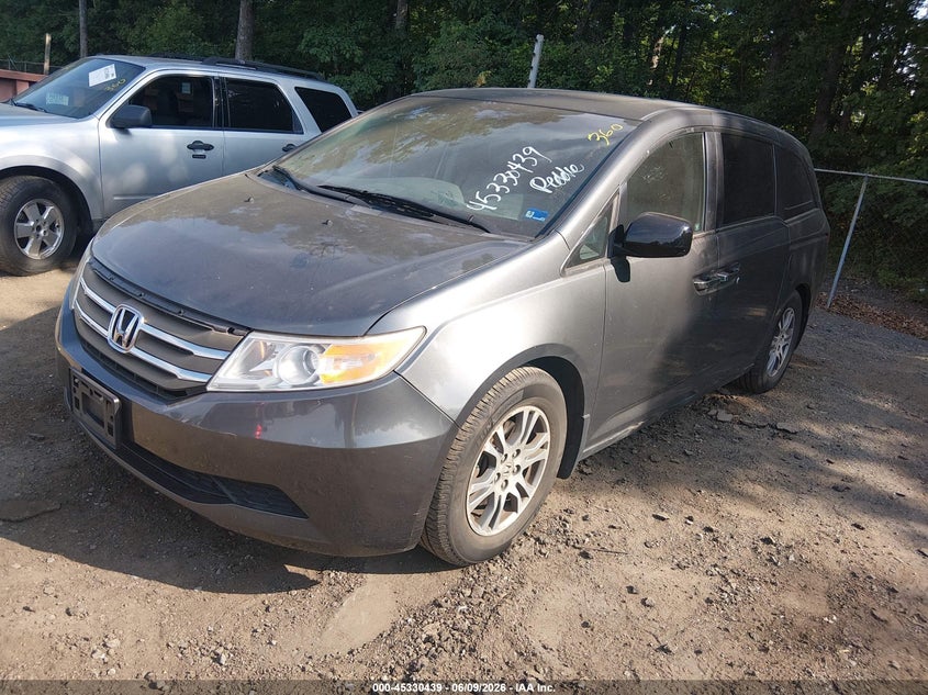 2012 Honda Odyssey Ex-L 5FNRL5H65CB129989 photo 1