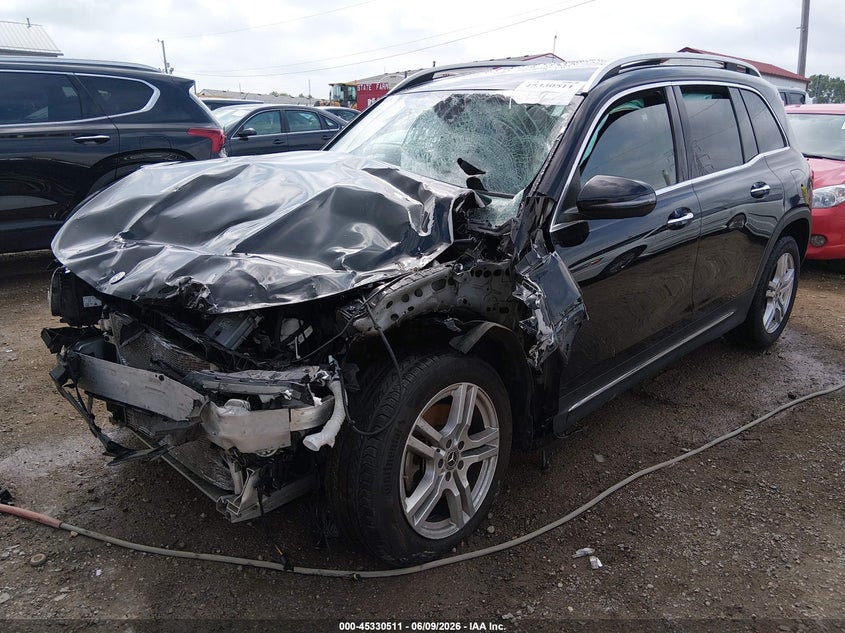 2020 Mercedes-Benz Glb 250 4Matic VIN: W1N4M4HB0LW023145 Lot: 45330511