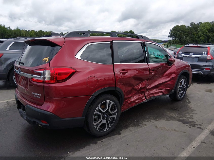 Vin: 4s4wmasd9p3405086, lot: 45828480, subaru ascent limited 7-passenger 20234