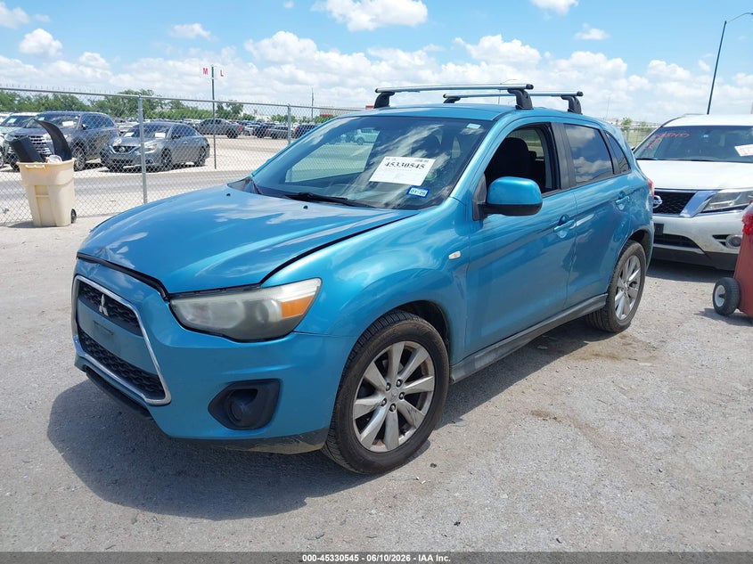 2013 Mitsubishi Outlander Sport Es 4A4AR3AUXDE006371 photo 1
