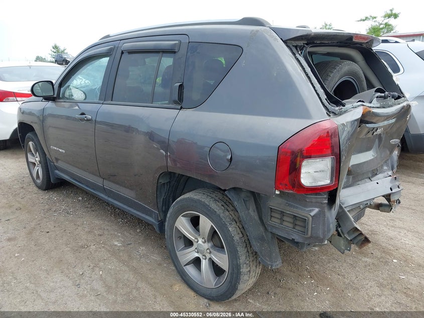 Vin: 1c4njceb8hd163093, lot: 45828490, jeep compass high altitude fwd 20173
