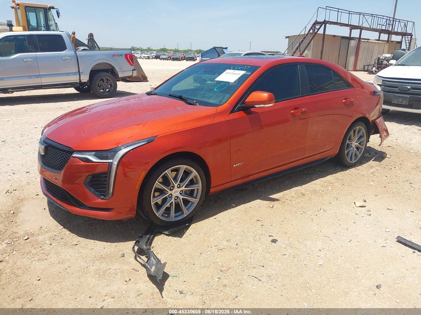 Vin: 1g6dh5rl0l0137354, lot: 45828543, cadillac ct4 v-series 20202