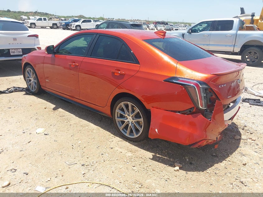 Vin: 1g6dh5rl0l0137354, lot: 45828543, cadillac ct4 v-series 20203