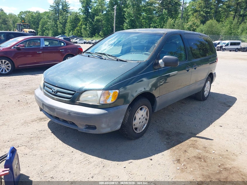4T3ZF13C11U403483 2001 Toyota Sienna Le photo 1