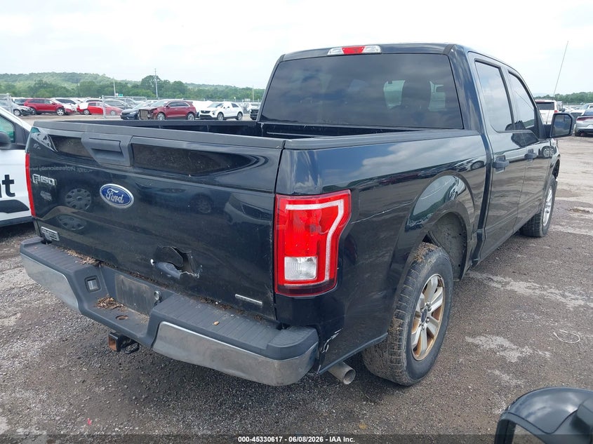 Vin: 1ftew1c89gkf17257, lot: 45828555, ford f-150 xlt 20164