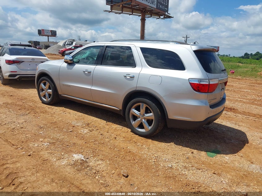 Vin: 1c4sdjet3dc570441, lot: 45828587, dodge durango citadel 20133