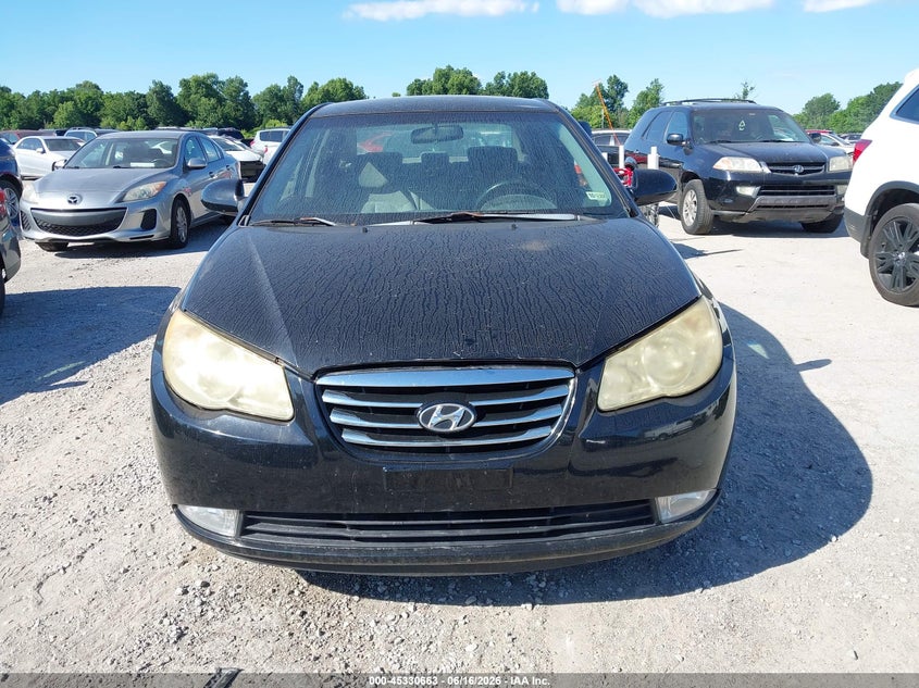 HYUNDAI ELANTRA 2010 VIN KMHDU4AD4AU831344