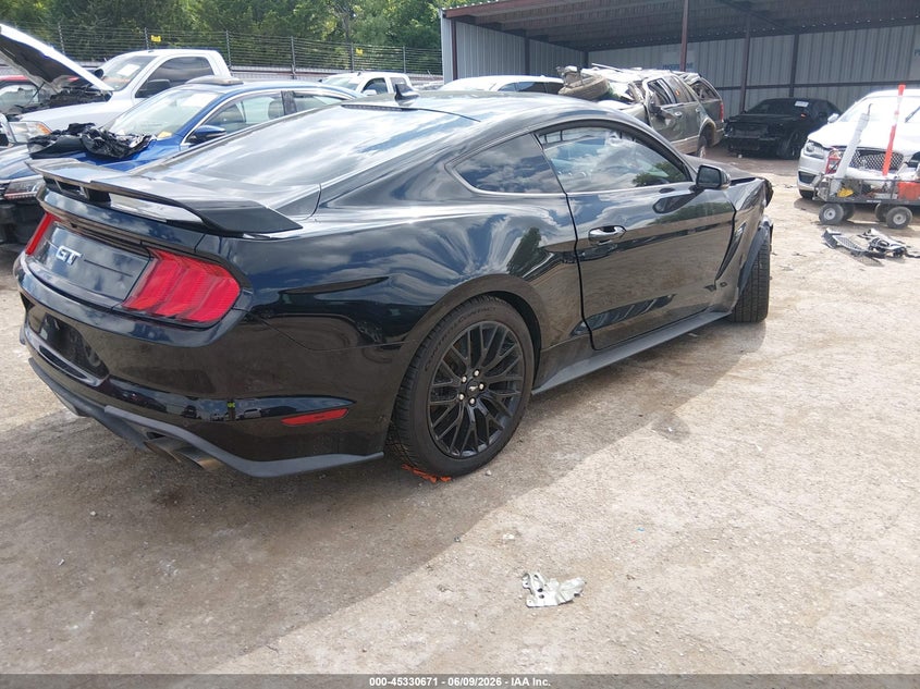 Vin: 1fa6p8cf4n5111381, lot: 45828609, ford mustang gt premium fastback 20224