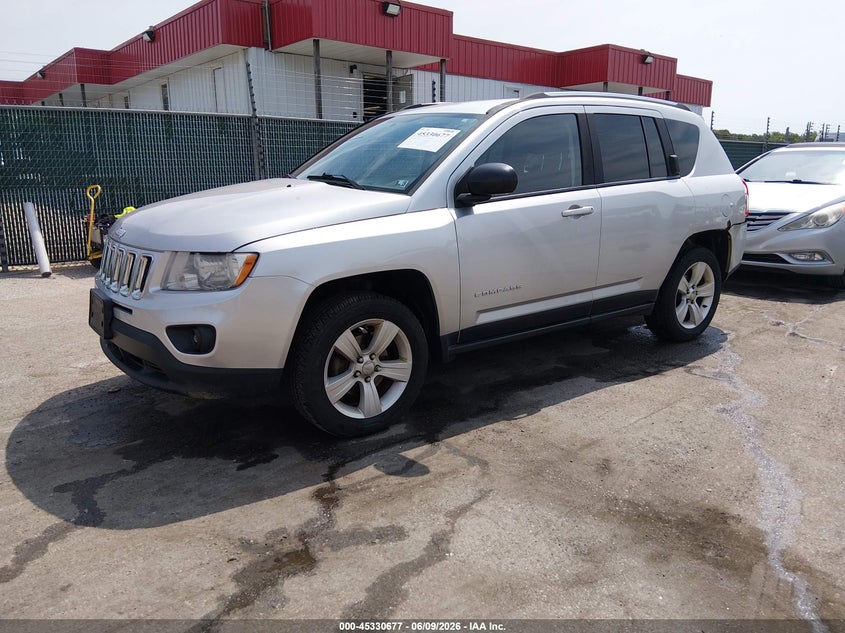 Vin: 1c4njdbb0dd177316, lot: 45828616, jeep compass sport 20132