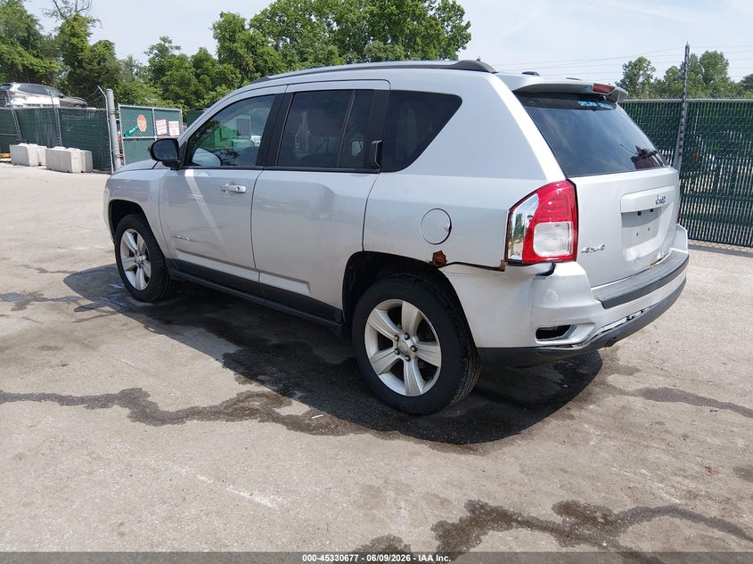 Vin: 1c4njdbb0dd177316, lot: 45828616, jeep compass sport 20133