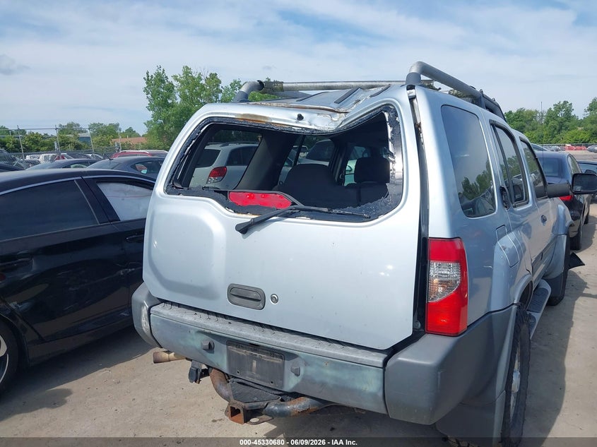 2001 Nissan Xterra Xe VIN: 5N1ED28Y91C554147 Lot: 45330680