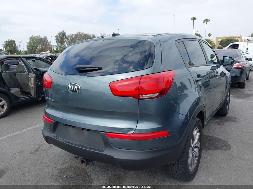 2014 KIA SPORTAGE auction photo 4