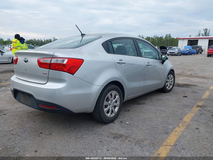Vin: knadm4a34f6496557, lot: 45828650, kia rio lx 20154