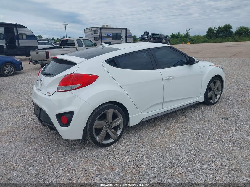 HYUNDAI VELOSTER 2013 VIN KMHTC6AE3DU156402