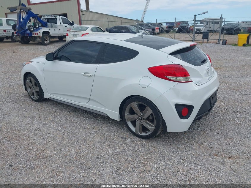 2013 HYUNDAI VELOSTER — zdjęcie 3