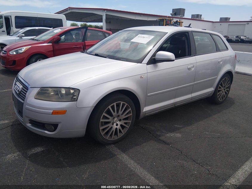 2008 Audi A3 2.0t WAUNF78P98A072168 photo 1