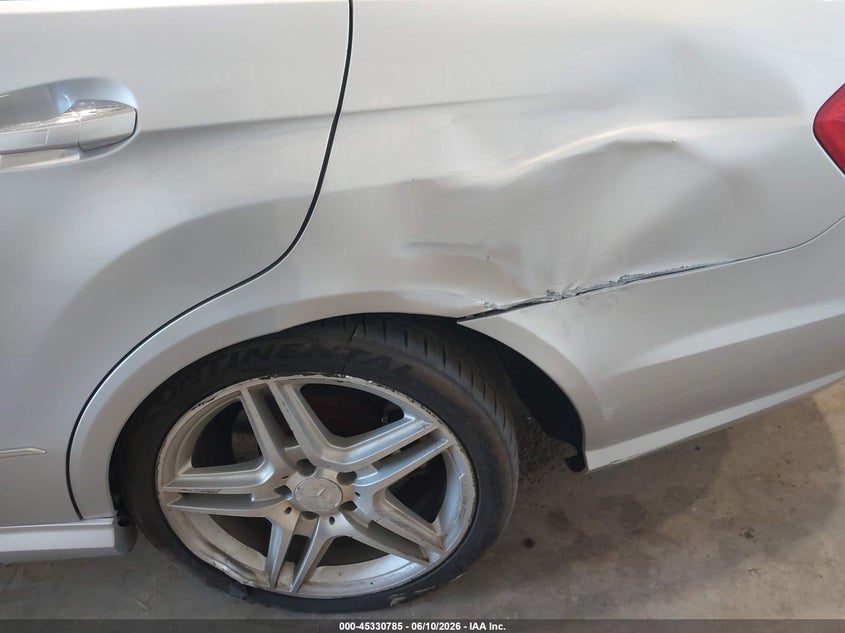 2011 MERCEDES-BENZ E 550 auction photo 6