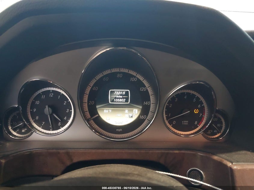 2011 MERCEDES-BENZ E 550 auction photo 7