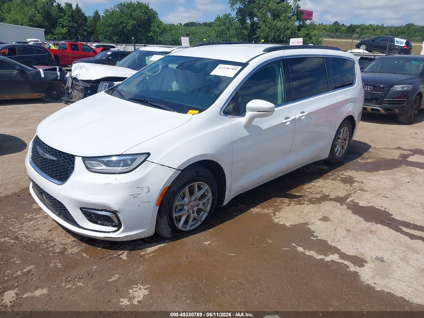 Vin: 2c4rc1bg4nr169692, lot: 45828727, chrysler pacifica touring l 20222