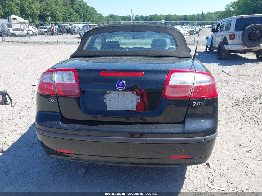 2004 Saab 9-3 Arc VIN: YS3FD79Y946007976 Lot: 45330798