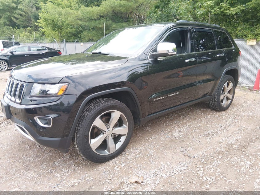 Vin: 1c4rjfbg7ec379554, lot: 45828744, jeep grand cherokee limited 20142