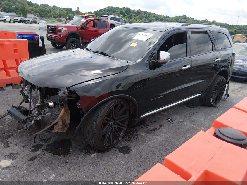 Vin: 1c4rdjeg3dc608848, lot: 45828764, dodge durango citadel 20132