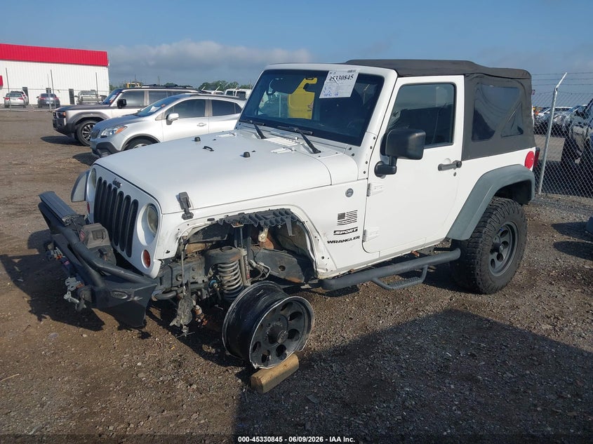 2013 JEEP WRANGLER auction photo 2