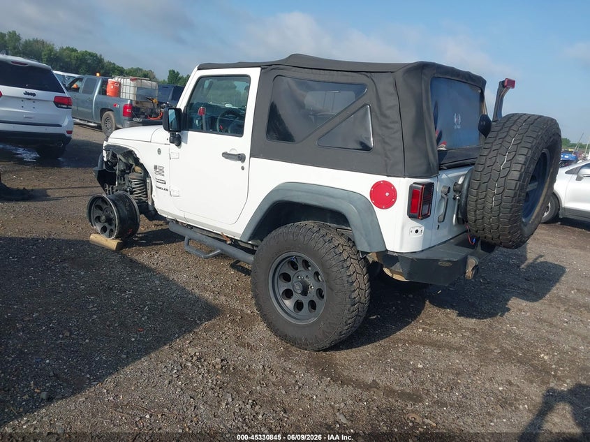 2013 JEEP WRANGLER auction photo 3