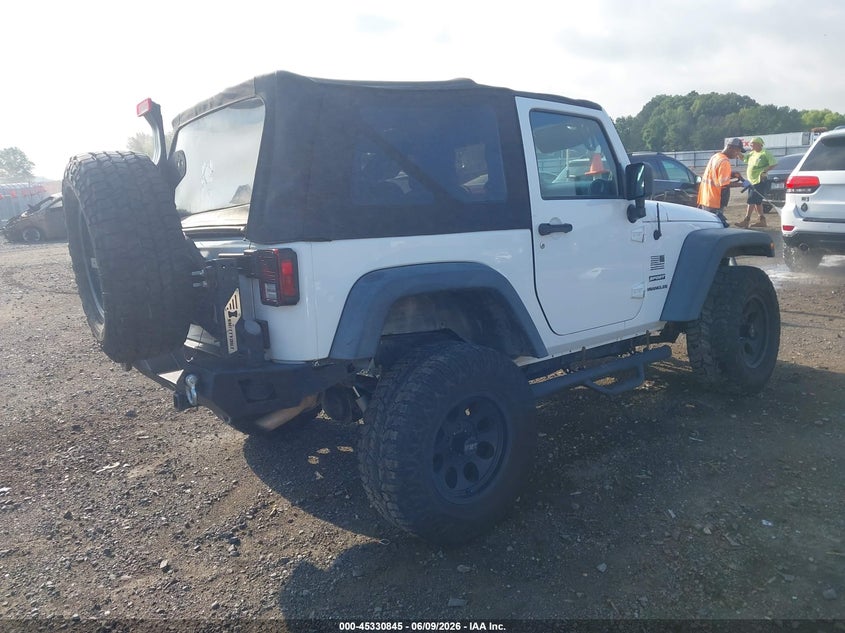 2013 JEEP WRANGLER auction photo 4