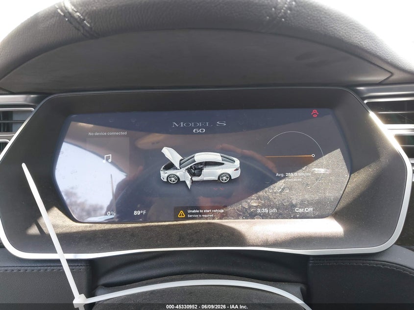2014 TESLA MODEL S HATCHBACK ELECTRIC
