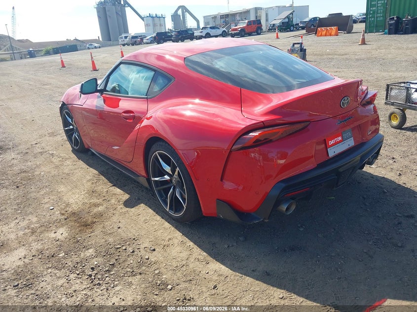 Vin: wz1db0c01nw046451, lot: 45828899, toyota gr supra 3.0 premium 20223