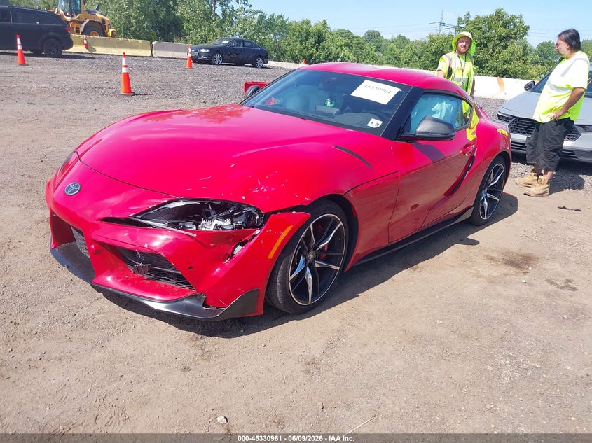 2022 TOYOTA GR SUPRA auction photo 2