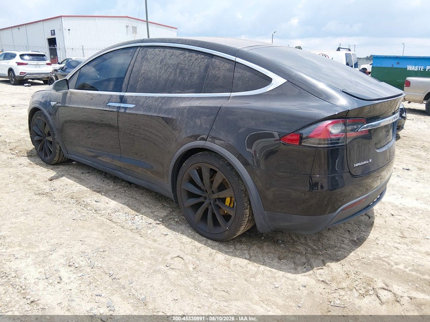 2016 TESLA MODEL X auction photo 3
