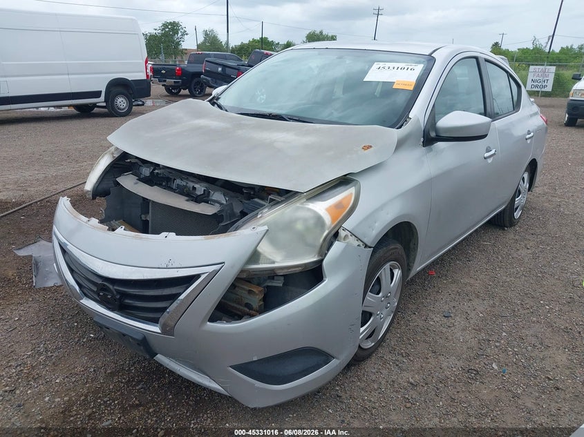 Vin: 3n1cn7ap9fl806789, lot: 45828954, nissan versa 1.6 sv 20152