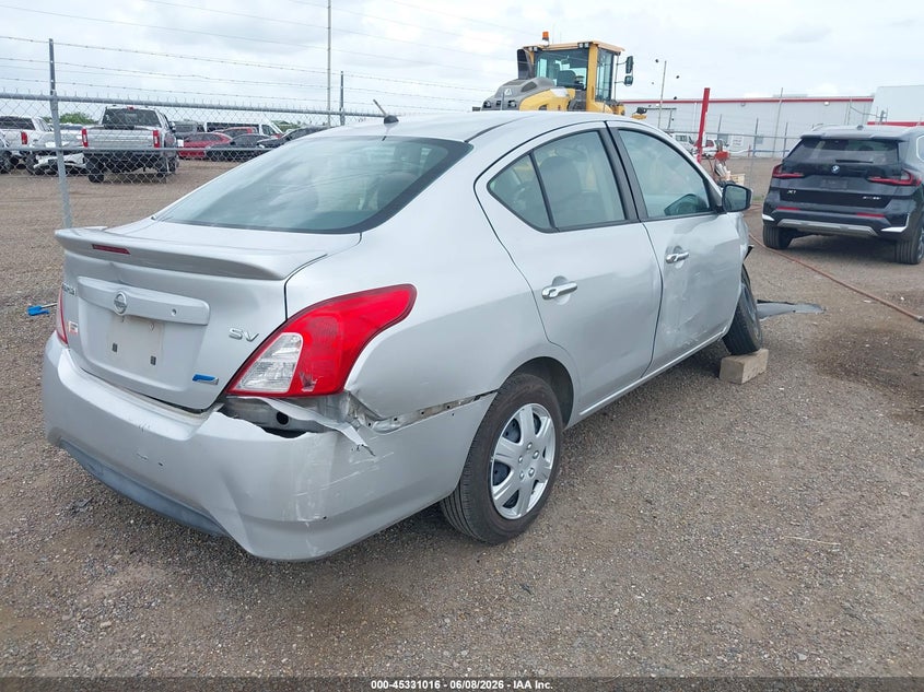 Vin: 3n1cn7ap9fl806789, lot: 45828954, nissan versa 1.6 sv 20154