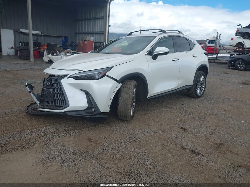 Vin: jtjgkcez5s5025223, lot: 45828981, lexus nx 350h premium 20252
