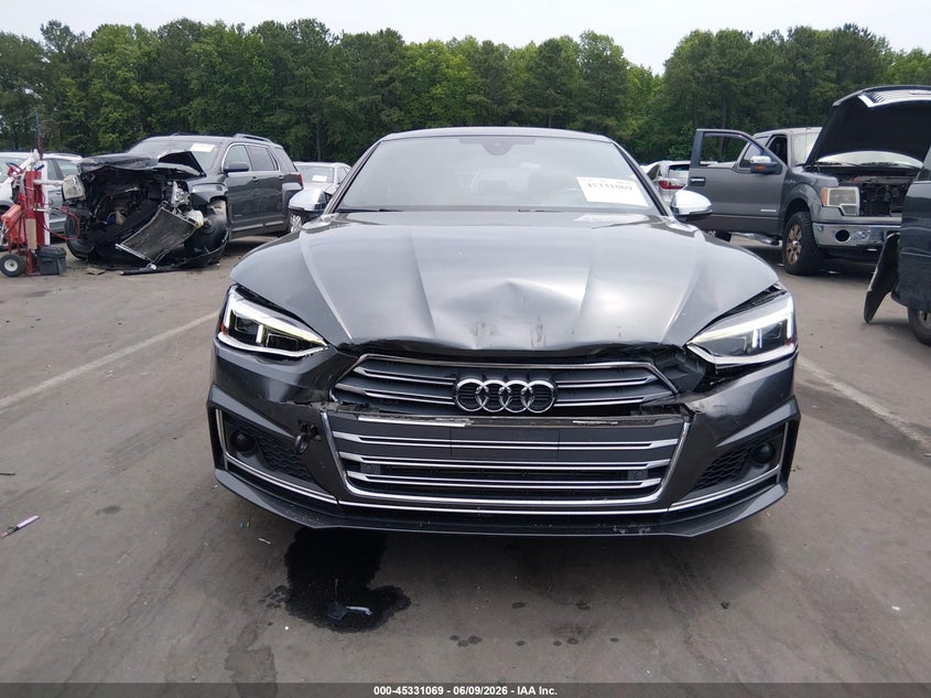 2018 Audi S5 3.0T Premium Plus VIN: WAUC4CF58JA090920 Lot: 45331069