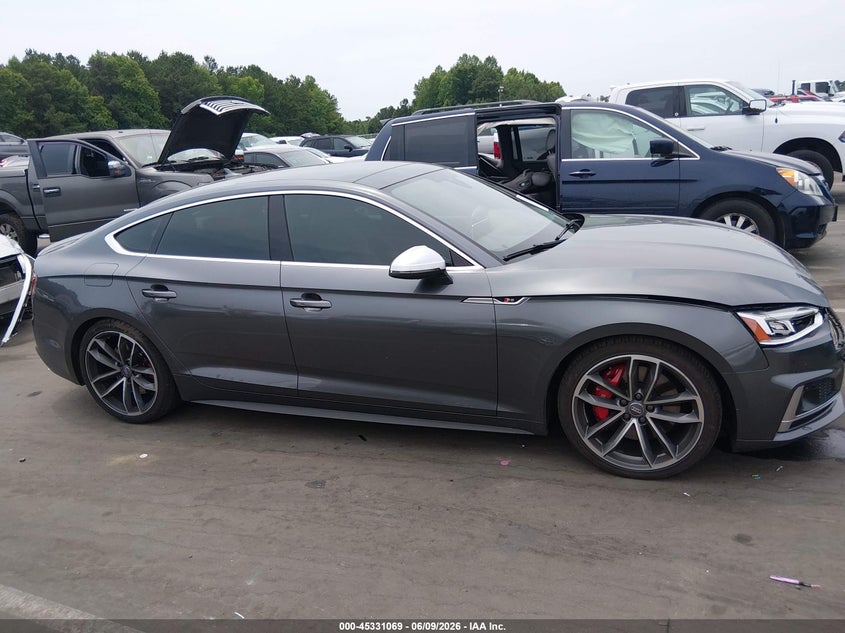 2018 Audi S5 3.0T Premium Plus VIN: WAUC4CF58JA090920 Lot: 45331069