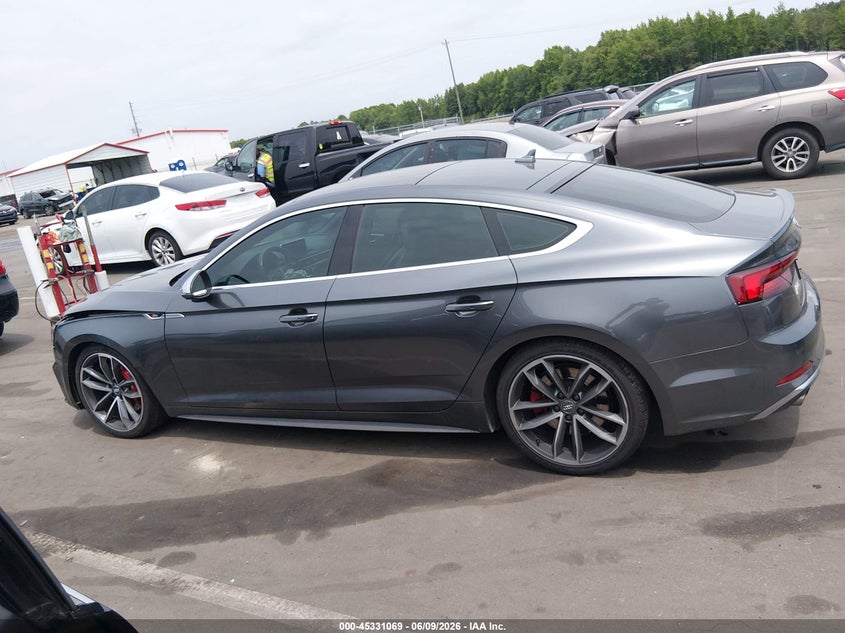 2018 Audi S5 3.0T Premium Plus VIN: WAUC4CF58JA090920 Lot: 45331069