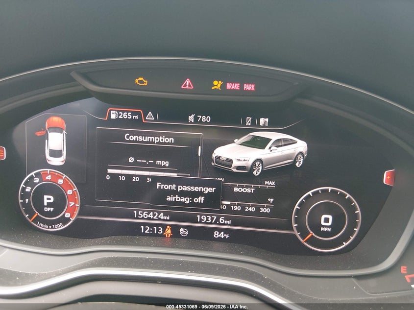 2018 AUDI S5 auction photo 7