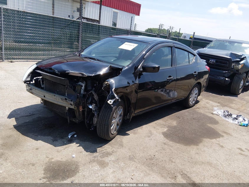 Vin: 3n1cn7ap3kl806474, lot: 45829009, nissan versa 1.6 s+ 20192