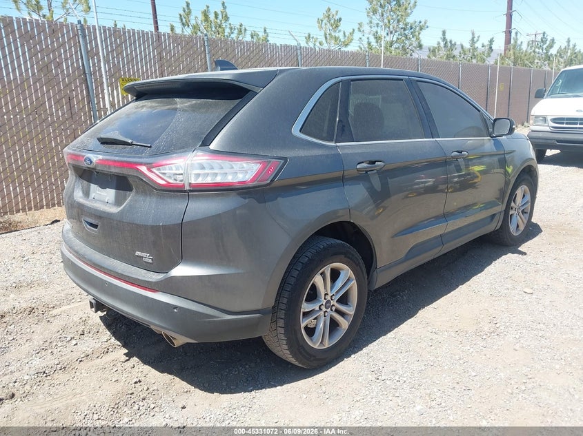 Vin: 2fmpk4j84hbb57024, lot: 45829010, ford edge sel 20174