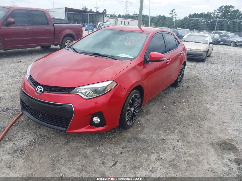 2014 Toyota Corolla S Plus 2T1BURHEXEC053786 photo 1