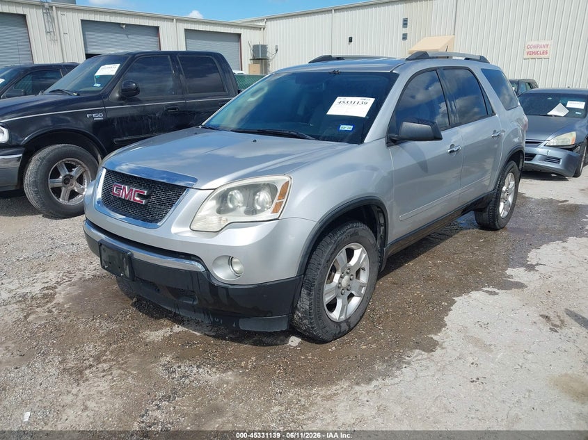 1GKKRPED2CJ310740 2012 Gmc Acadia Sle photo 1
